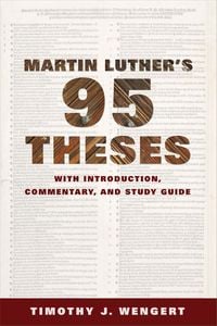 Produktbild: Martin Luther's Ninety-Five Theses