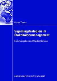 Produktbild: Signalingstrategien im Stakeholdermanagement