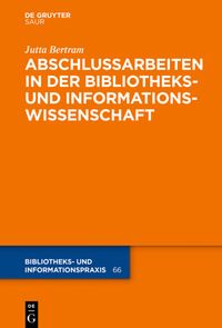 Produktbild: Abschlussarbeiten in der Bibliotheks- und Informationswissenschaft