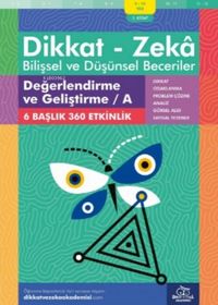 Produktbild: 9-10 Yas Dikkat - Zeka Bilissel ve D&uuml;s&uuml;nsel Beceriler 1. Kitap - Degerlendirme ve Gelistirme A