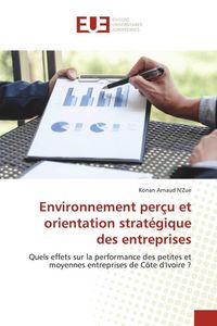 Produktbild: Environnement per&ccedil;u et orientation strat&eacute;gique des entreprises