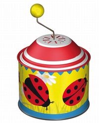 Produktbild: Musikdrehdose Glückskäfer