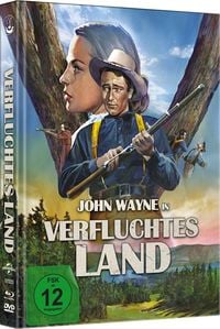 Bild vom Artikel Verfluchtes Land - Kinofassung (Limited Mediabook Cover A mit Blu-ray+DVD+Booklet, neues Master, auf 500 Stück limitiert) vom Autor John Wayne