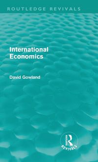 Produktbild: International Economics (Routledge Revivals)