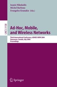 Produktbild: Ad-Hoc, Mobile, and Wireless Networks