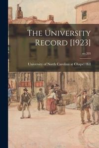 Produktbild: The University Record [1923]; no.205