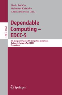 Produktbild: Dependable Computing - EDCC 2005
