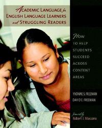 Produktbild: Academic Language for English Language Learners and Struggling Readers