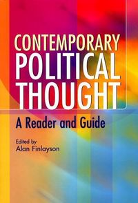 Produktbild: Contemporary Political Thought