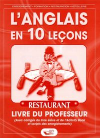 Produktbild: Anglais 10 Lecons Restaurant - Livre Professeur