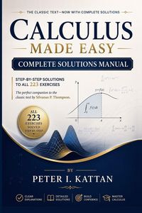 Produktbild: Calculus Made Easy - Complete Solutions Manual