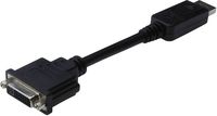 Bild vom Artikel Digitus AK-340409-001-S DisplayPort / DVI Adapter [1x DisplayPort Stecker - 1x DVI-Buchse 24+5pol.] Schwarz  15.00 cm vom Autor 