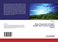 Produktbild: Resin Treatment of Light-weight Plain Cotton Knitted Fabric