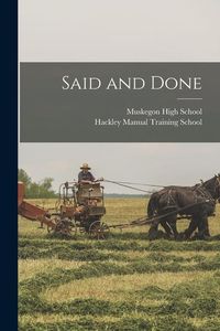 Produktbild: Said and Done
