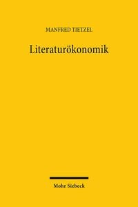 Produktbild: Literatur&ouml;konomik