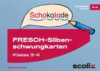 Produktbild: FRESCH-Silbenschwungkarten Klasse 3 und 4