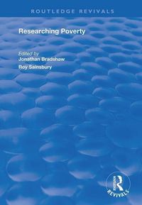 Produktbild: Bradshaw, J: Researching Poverty