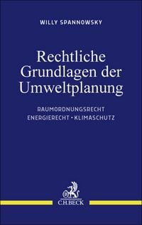 Produktbild: Rechtliche Grundlagen der Umweltplanung