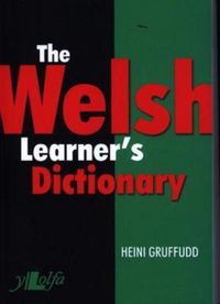 Produktbild: Welsh Learner''s Dictionary, The (Pocket / Poced)