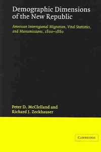 Produktbild: Demographic Dimensions of the New Republic