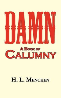Produktbild: Damn! a Book of Calumny