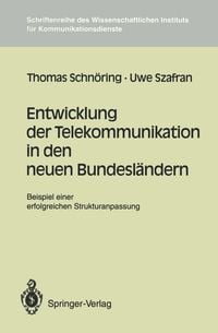 Produktbild: Entwicklung der Telekommunikation in den neuen Bundesl&auml;ndern