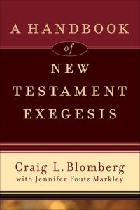 Produktbild: A Handbook of New Testament Exegesis