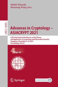 Produktbild: Advances in Cryptology &ndash; ASIACRYPT 2021