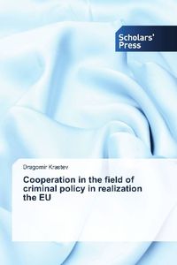 Produktbild: Krastev, D: Cooperation in the field of criminal policy in r