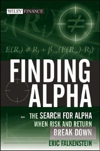 Bild vom Artikel Finding Alpha vom Autor Eric Falkenstein