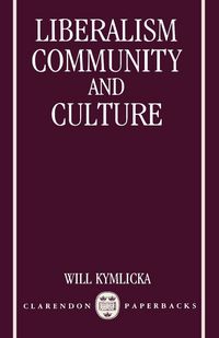 Produktbild: Liberalism, Community, and Culture