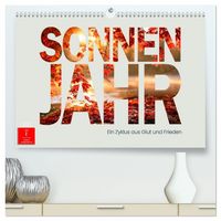 Produktbild: Sonnenjahr (hochwertiger Premium Wandkalender 2027 DIN A2 quer), Kunstdruck in Hochglanz