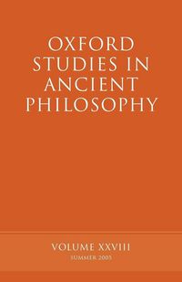 Produktbild: Oxford Studies in Ancient Philosophy Vol XXVIII