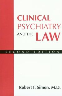 Produktbild: Simon, R: Clinical Psychiatry and the Law