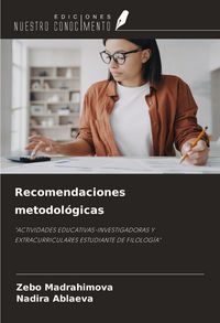 Produktbild: Recomendaciones metodol&oacute;gicas