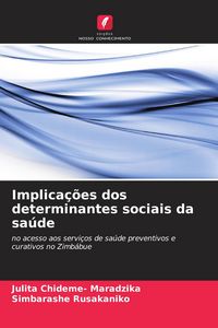 Produktbild: Implica&ccedil;&otilde;es dos determinantes sociais da sa&uacute;de