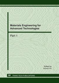Produktbild: Materials Engineering for Advanced Technologies