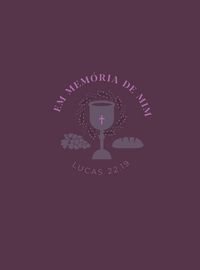 Produktbild: B&iacute;blia NVI: Em mem&oacute;ria de mim, Roxo: Nova Vers&atilde;o Internacional