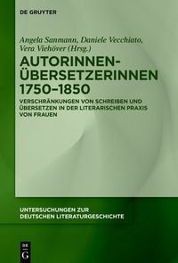 Produktbild: Autorinnen-&Uuml;bersetzerinnen 1750&ndash;1850