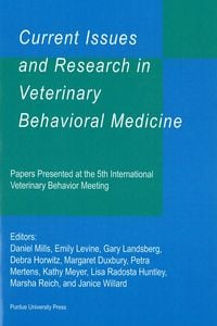 Produktbild: Current Issues and Research in Veterinary Behavioral Medicine