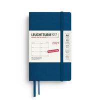 Produktbild: Wochenkalender Pocket (A6) 2027, Indigo, Deutsch