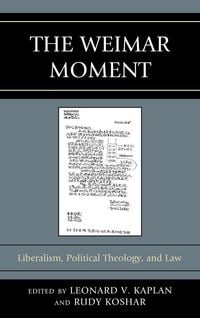 Produktbild: The Weimar Moment