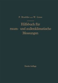 Produktbild: Hilfsbuch f&uuml;r raum- und au&szlig;enklimatische Messungen