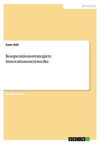 Produktbild: Kooperationsstrategien: Innovationsnetzwerke