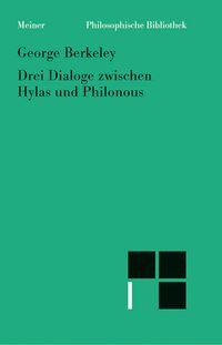 Drei Dialoge zwischen Hylas und Philonous George Berkeley