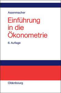 Produktbild: Einf&uuml;hrung in die &Ouml;konometrie