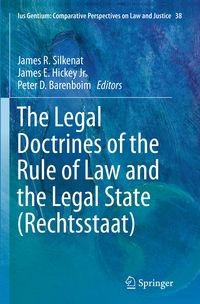 Produktbild: The Legal Doctrines of the Rule of Law and the Legal State (Rechtsstaat)