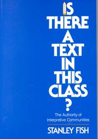 Produktbild: Fish, S: Is There a Text in This Class?