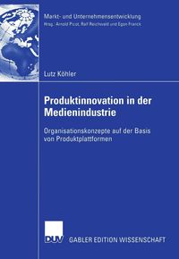 Produktbild: Produktinnovation in der Medienindustrie