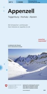 Produktbild: 227S Appenzell Schneesportkarte